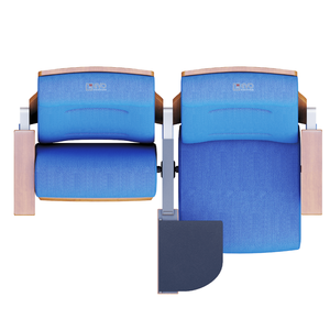 Siège d'auditorium avec coussin ergonomique et design pliable pour salles de conférence, théâtres et établissements d'enseignement - Product Image 3