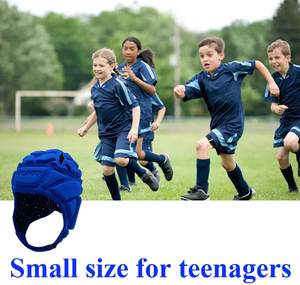 Nouveau modèle de casque de rugby respirant en EVA, protège-tête de football américain, logo personnalisé, taille plus, casque de mêlée léger, ajustement confortable - Product Image 4