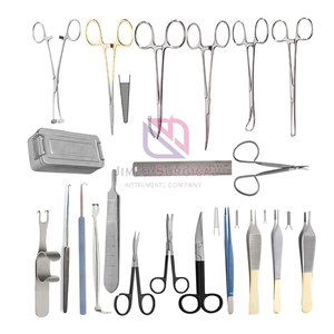 Ensemble d'instruments de chirurgie plastique en acier inoxydable de haute qualité en stock |   Instruments chirurgicaux manuels professionnels - Product Image 1