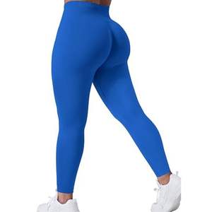 กางเกงเลกกิ้งสำหรับผู้หญิงแฟชั่นมาใหม่ชุดออกกำลังกายแบบสั่งตัด2025กางเกงโยคะเอวสูงไร้รอยต่อ - Product Image 6