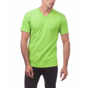 Camisetas de algodón 100% de peso pesado con logotipo estampado personalizado Camiseta de hombre de gran tamaño personalizada en blanco de alta calidad con colores únicos - Product Image 5