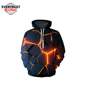 Sudaderas con capucha de algodón 100% para hombre, talla grande, alta calidad, patrón sólido anticontracción, tejido de punto, diseño personalizable, 360g - Product Image 2