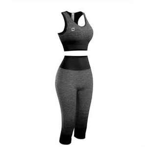 Nuevo Conjunto Deportivo de Yoga de Manga Larga para Mujer, Talla Grande, Transpirable, Sin Costuras, a la Moda, Informal - Product Image 2