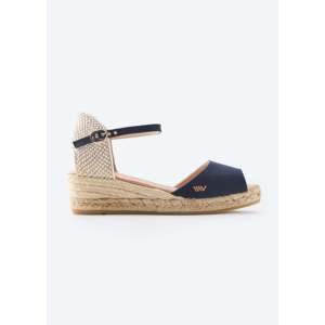 Sandali con zeppa in tela espadrillas Cavall - Product Image 1