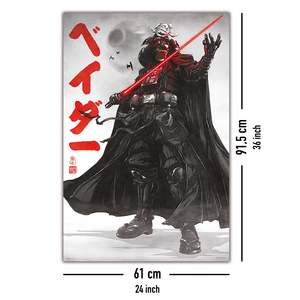 Modern Style Star Wars Visions <b>Poster</b> Darth Vader Image on Paper for Wall Use - Product Image 5