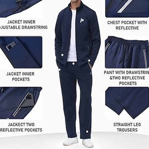 Survêtement Offre Spéciale personnalisé pour hommes à vendre en ligne Vêtements de mode décontractés Survêtement respirant pour hommes fabriqué par la robe de sport - Product Image 4