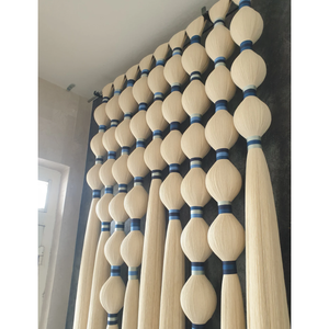 Grande tapisserie murale bohème en rotin écologique pour la décoration artistique du salon, décoration murale pour la maison - Product Image 3