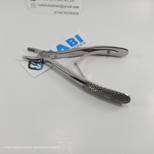 Mini fórceps de extracción Dental, alicates de extracción de dientes con patrón inglés de acero inoxidable, herramienta Dental Manual al por mayor - Product Image 4