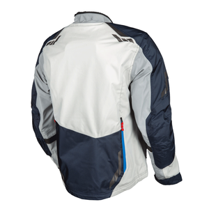 Chaqueta de protección de moto gris para hombre, impermeable, para todas las estaciones, chaquetas textiles Cordura para motocicleta de aventura - Product Image 6