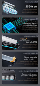 200Wコードレス乾湿両用掃除機、多用途ハードフロアクリーナー＆モップ、乾湿両用掃除機（専用乾式掃除機モード搭載） - Product Image 5