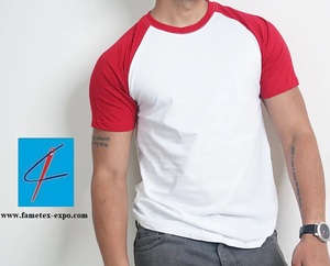 T-shirt pour homme à manches courtes en coton 100% multicolore, 180 grammes, Bangladesh, écologique, séchage rapide, confortable, orienté vers l'exportation - Product Image 3