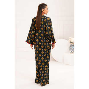 Conjunto de Traje de Dos Piezas para Mujer, Estampado, de Viscosa, WNST-52004 - Product Image 3