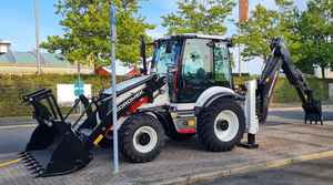 Nuevo Hidromek HMK102B Alpha Skid Steer Loader 10 toneladas Carga nominal Retroexcavadora Accesorio de cubo Huade Incluyendo rodamiento - Product Image 6