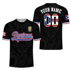 Camiseta de Fútbol Personalizada Unisex de Puerto Rico, Camiseta de Fútbol Boricua, Regalo para Fanáticos - Product Image 2