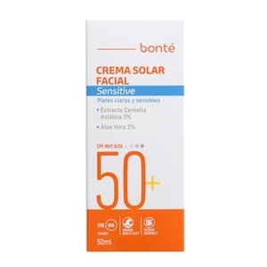 Crema Solare Delicata per il Viso SPF 50+ 50ml - Product Image 1