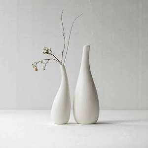 Elégant 1 Vase en corne blanche-Grand motif animal pour affichage floral-Art fait à la main à collectionner-Lavage à la main uniquement sans PVC - Product Image 5