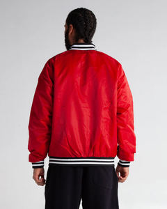 Veste universitaire d'hiver pour hommes de haute qualité, tendance 2025, personnalisable OEM, col montant, logo frontal, coupe-vent, pour les marques de mode et les grossistes - Product Image 2