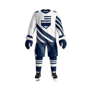 Uniforme de Hockey sobre Hielo Deportivo para Hombre de Último Diseño, con Logotipo y Nombre de Equipo Personalizables, Material 100% Poliéster - Product Image 2