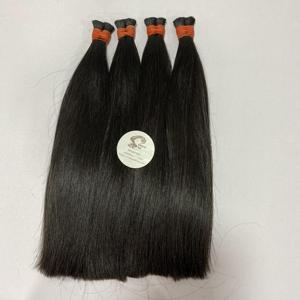 Cabello ondulado sin procesar a granel, cabello humano virgen trenzado de un solo donador, extensión de cabello de onda Natural - Product Image 5