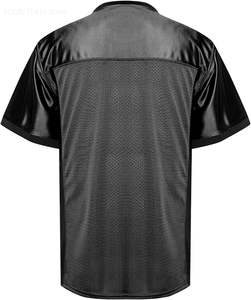 Camiseta de fútbol americano personalizable de gran tamaño totalmente hecha con mangas cortas MOQ bajo - Product Image 4