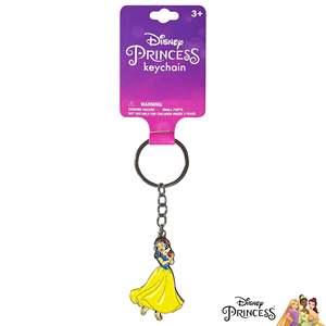 Porte-clés en métal personnalisables OEM/ODM Princesse Blanche-Neige – Prix direct usine – Produit de bijouterie - Product Image 1