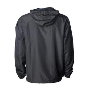 Chaqueta de lluvia con cremallera completa de estilo universitario a la moda para hombre, cortavientos de alta calidad, mangas completas, nueva condición, chaqueta acolchada de tela - Product Image 4