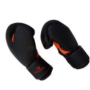 Gants de boxe en cuir à bas prix avec logo personnalisé, conception unique en matériau durable - Product Image 4
