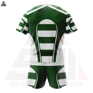 Uniforme de Rugby con Estampado Digital Personalizado para Bebés y Niños Pequeños - Antibacteriano, Transpirable, de Secado Rápido, 100% Poliéster, Servicios OEM - Product Image 3