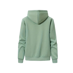 Sudadera con capucha a rayas informal unisex para adultos, tejido de punto grueso, jersey con cuello levantado, cuello de algodón, Chaqueta larga holgada para hombre - Product Image 2