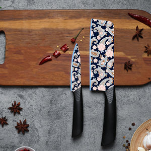 Ensemble de couteaux de chef en céramique professionnels, 6 pièces, manche en plastique, passe au lave-vaisselle, pour les amateurs de pêche, livraison gratuite - Product Image 4