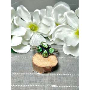 Bobby Johnson Sonoran Gold Turquoise & Sterling <b>Silver</b> Fashion <b>Cuff</b> <b>Bracelet</b> - Product Image 1