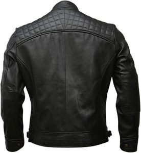 Chaqueta de cuero para hombre de último diseño 2025, chaqueta de cuero de manga larga, chaqueta de cuero cómoda - Product Image 3