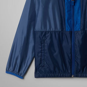 Chaqueta de Poliéster para Niños, Diseño de Bloques de Color, Material de Alta Calidad, Ropa Casual con Diseño de Logotipo Personalizado, Cierre de Cremallera - Product Image 3