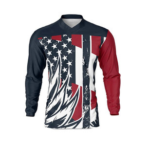 Camiseta de Motocross Personalizada de Alta Calidad para Hombre, Talla Adulto, Logotipo Personalizado, Camiseta de Motocross al por Mayor, Camiseta de Carreras de Motocross - Product Image 1