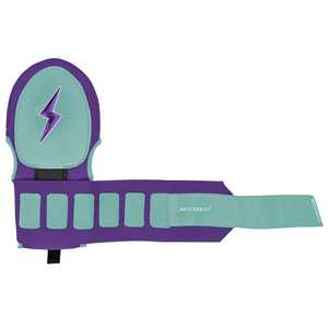 Custom Teal Leather Signature Series <b>Baseball</b> Sliding Mitt Palm Protection Right/Left-Handed Youth Adult Sizes - Product Image 3