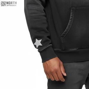 High Quality <b>Men's</b> Winter Pullover Hoodies Custom Logo <b>Thermal</b> Streetwear Breathable Quick Dry Pocket Design Durable Fleece - Product Image 3