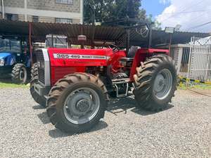 รถแทรกเตอร์มือสองสีแดง รุ่น Massey Ferguson 385 ขับเคลื่อน 4 ล้อ สำหรับงานเกษตรกรรม - Product Image 3