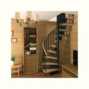 Kits d'escaliers préfabriqués conformes au Code commercial, antidérapants, pour la conception de bâtiments publics, pour un <span class=keywords><strong>escalier</strong></span> <span class=keywords><strong>en</strong></span> colimaçon - Product Image 4