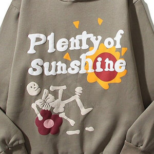Venta directa de fábrica Sudaderas con capucha de impresión Puff Nueva llegada Ropa al aire libre Básicos Sudaderas con capucha de impresión de color personalizado - Product Image 4