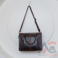 Kulit sapi asli untuk wanita, tas Tote Bohemian Buckstitch kulit sapi, dompet ukiran tangan gaya Barat