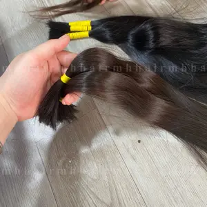 Cabelo de bebê de um único doador, cabelo humano de alta qualidade de 14 16 18 20 22 a 30 32 polegadas, melhor preço de atacado, cabelo humano em massa