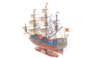 Más Vendido | Maqueta del Barco Velero San Felipe | Decoración de Madera Pintada a Mano de Vietnam, Fabricante GIA NHIEN CO., Ltd - Product Image 5