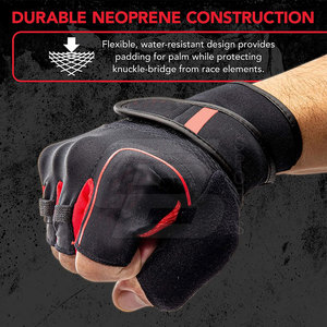 Gants de gymnastique pour hommes pour le levage de musculation et l'entraînement croisé Équipement de fitness en cuir pour l'haltérophilie et le sport - Product Image 4