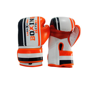 Los mejores guantes de cuero de vaca de 12oz 14oz 16oz Muay Thai Kickboxing MMA Sparring Guantes de trabajo de perforación para entrenamiento - Product Image 1