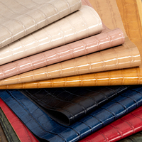 Tissu en cuir PU Nappa extensible et souple pour vêtements, cuir synthétique léger et flexible pour vestes, pantalons, vêtements de mode