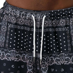 Nuevos pantalones de chándal para correr para hombre, pantalones bombachos de Yoga Hippie holgados elásticos informales para hombre, pantalones de cintura elástica transpirables lavados - Product Image 5