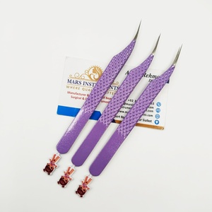 ชุดขนตาปลอมสำหรับต่อขนตาชุดตุ๊กตา Bratz สีม่วงรูปทรงโลมา - Product Image 1