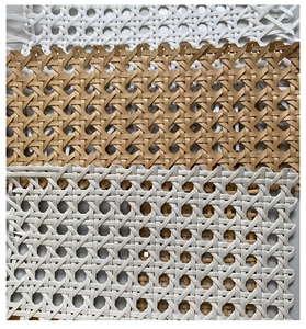 Paneles de malla de caña de ratán PE de plástico de 24 "para muebles, Red de mimbre de tejido abierto para muebles de gabinete, suministros de caña para Sillas - Product Image 1