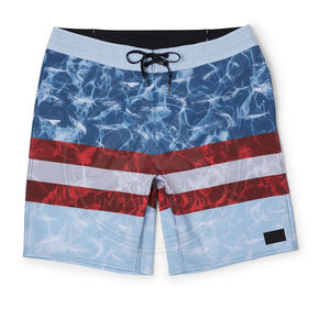 กางเกงว่ายน้ำขาสั้นสำหรับผู้ชาย,กางเกงชายหาดขาสั้นสีล้วนแบบเรียบง่าย - Product Image 1