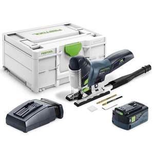 Sierra de calar inalámbrica CARVEX PSC 420 HPC 18V 4.0 Ah EBI Plus, eléctrica, de grado industrial, con certificación, para cortar metal y madera - Product Image 2